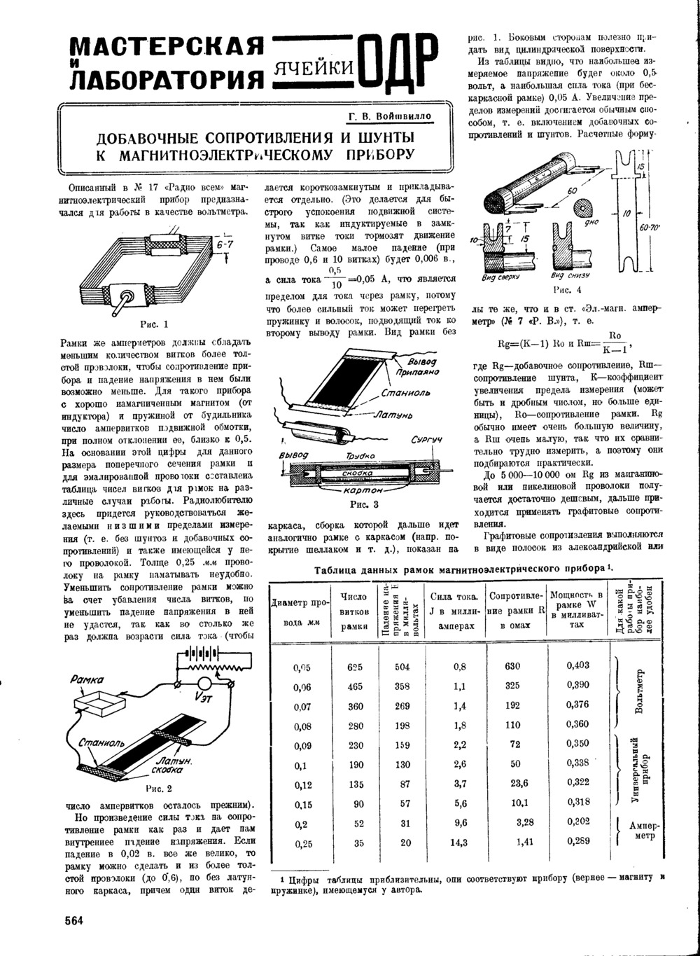 Стр. 20 (564) журнала «Радио всем» № 19 за 1929 год