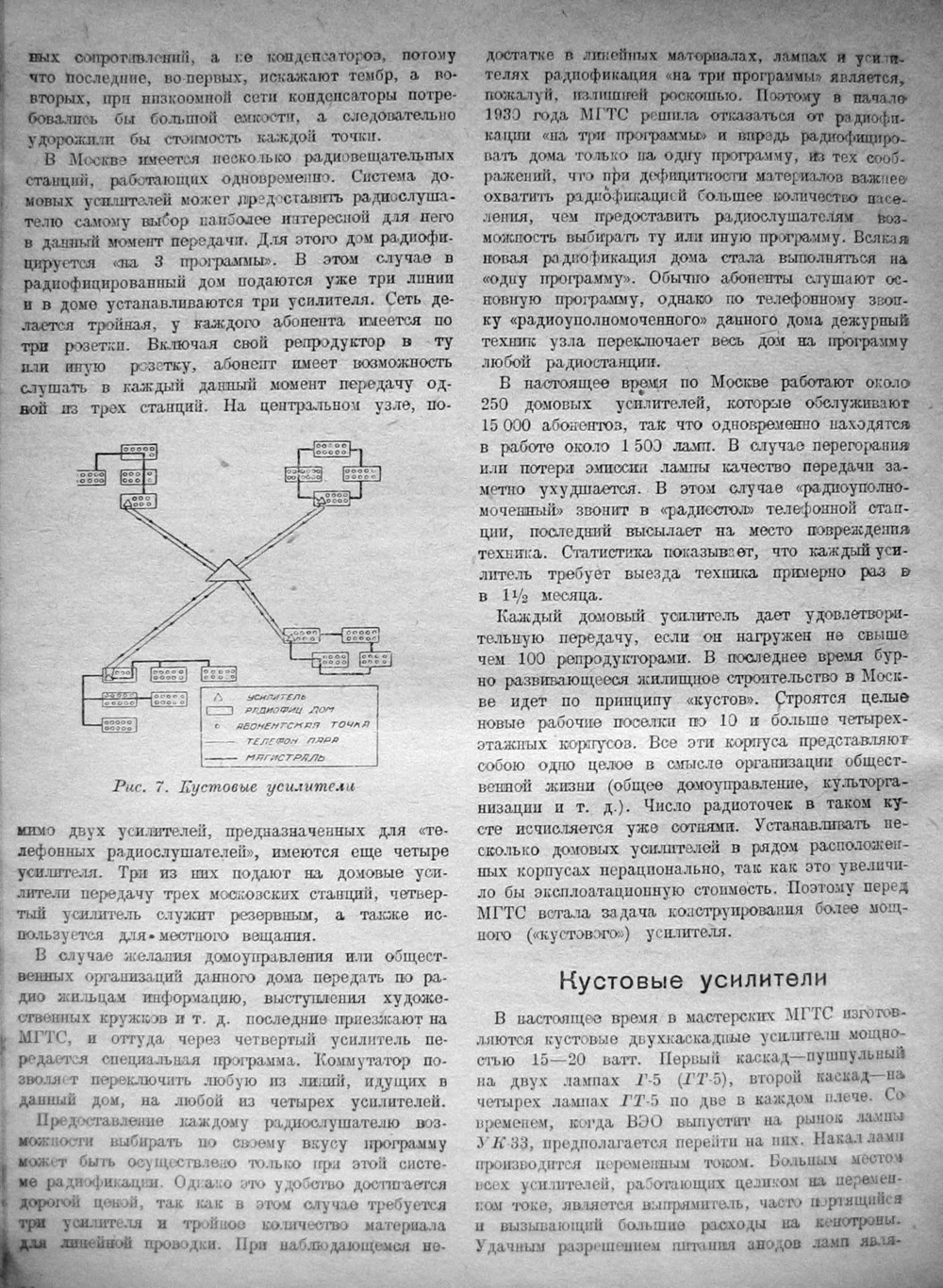 Стр. 44 журнала «Радиофронт» № 1 за 1931 год