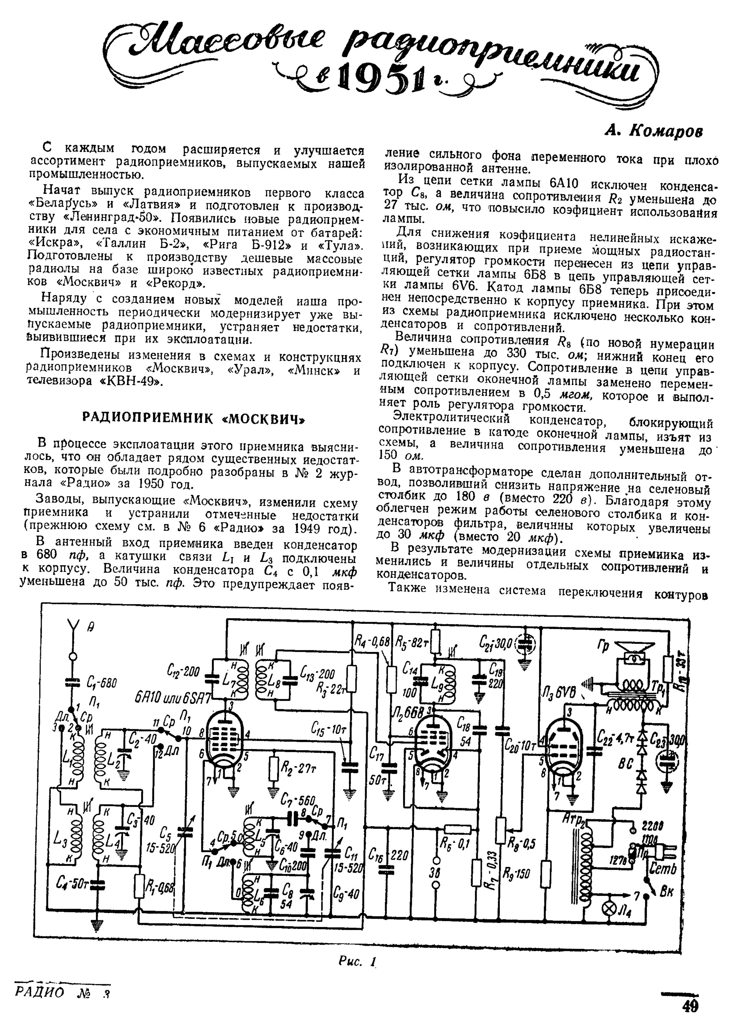 Рекорд 53м схема