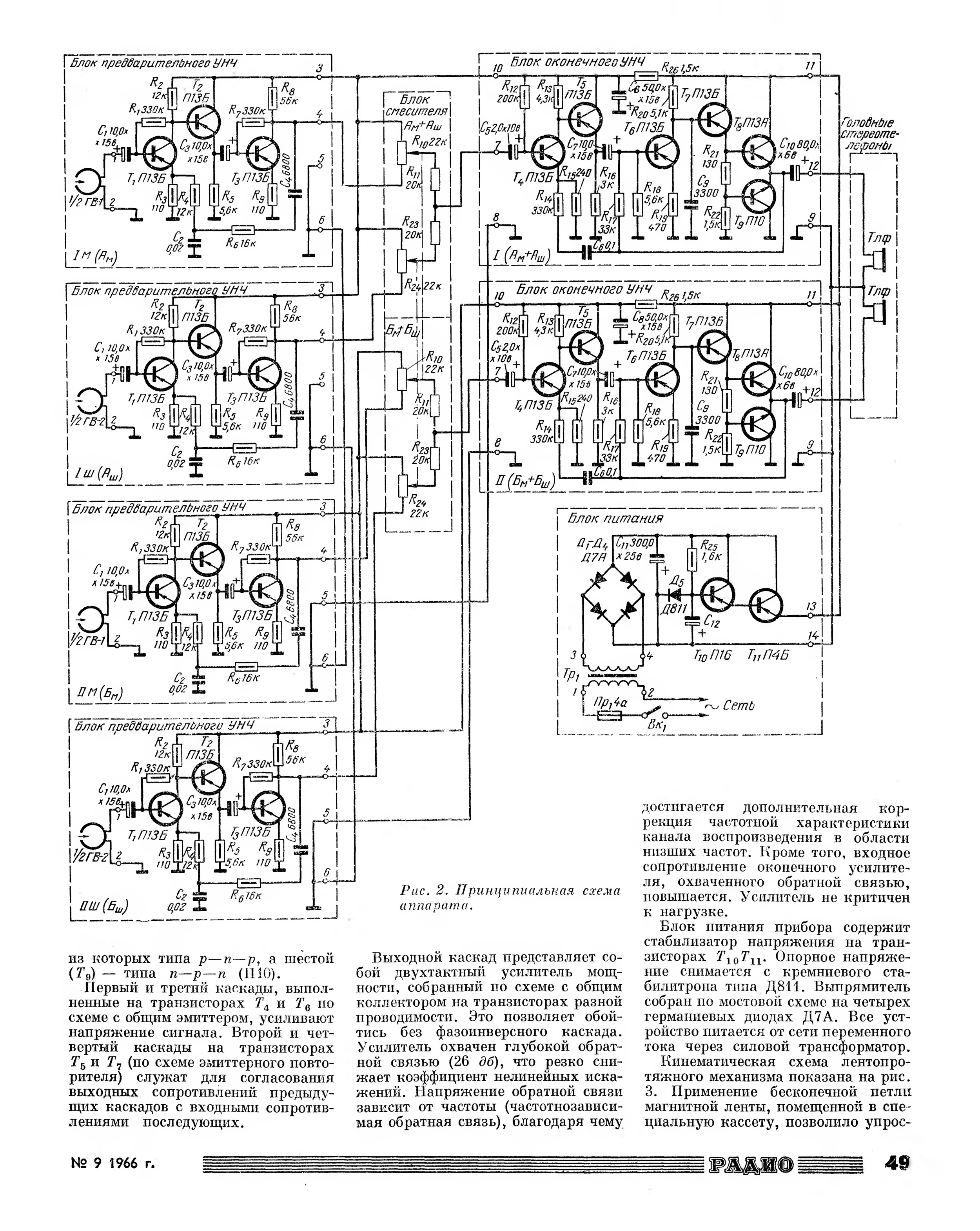 Радиоконструктор старт 0061 схема