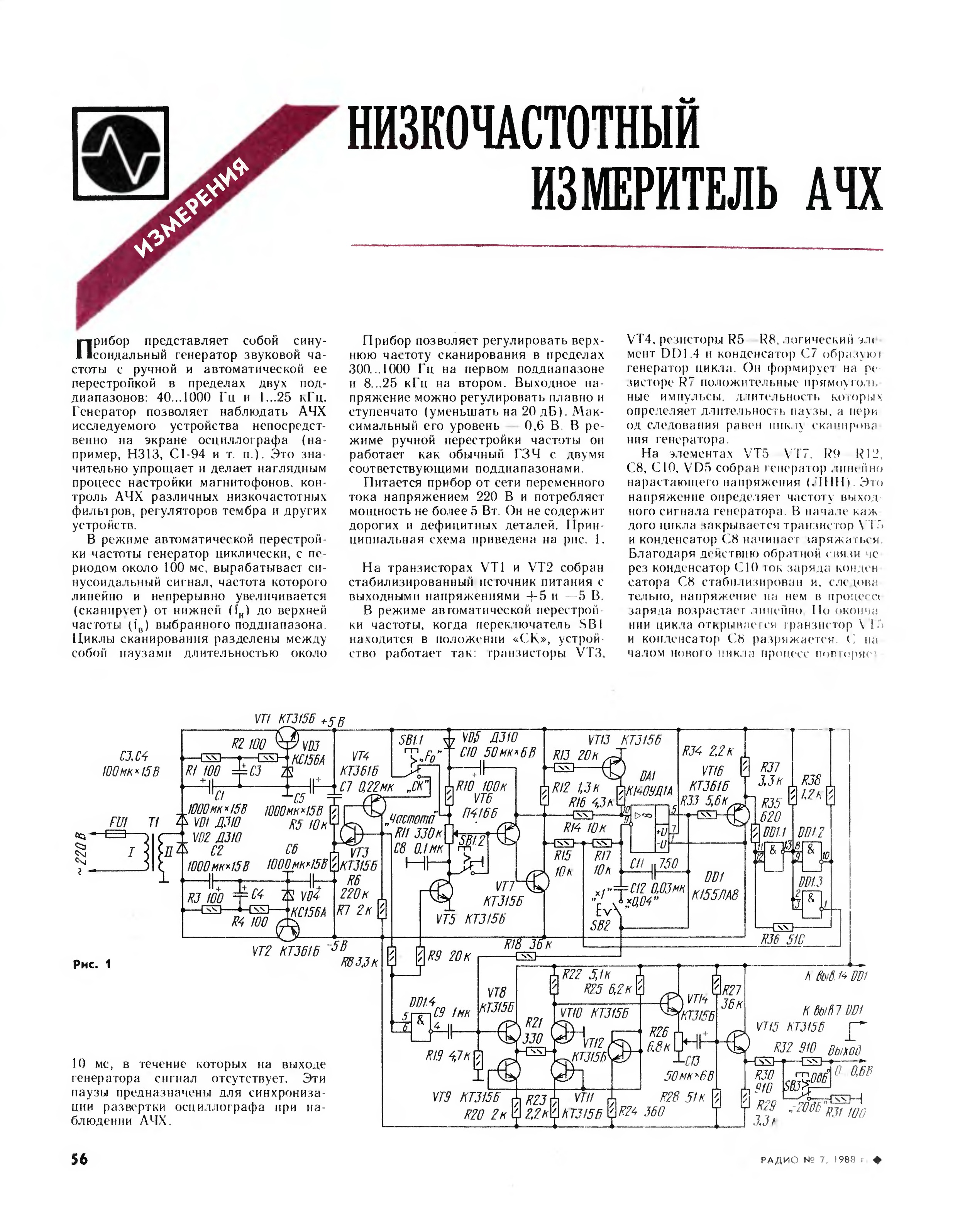 Радио №9 за 1988г.