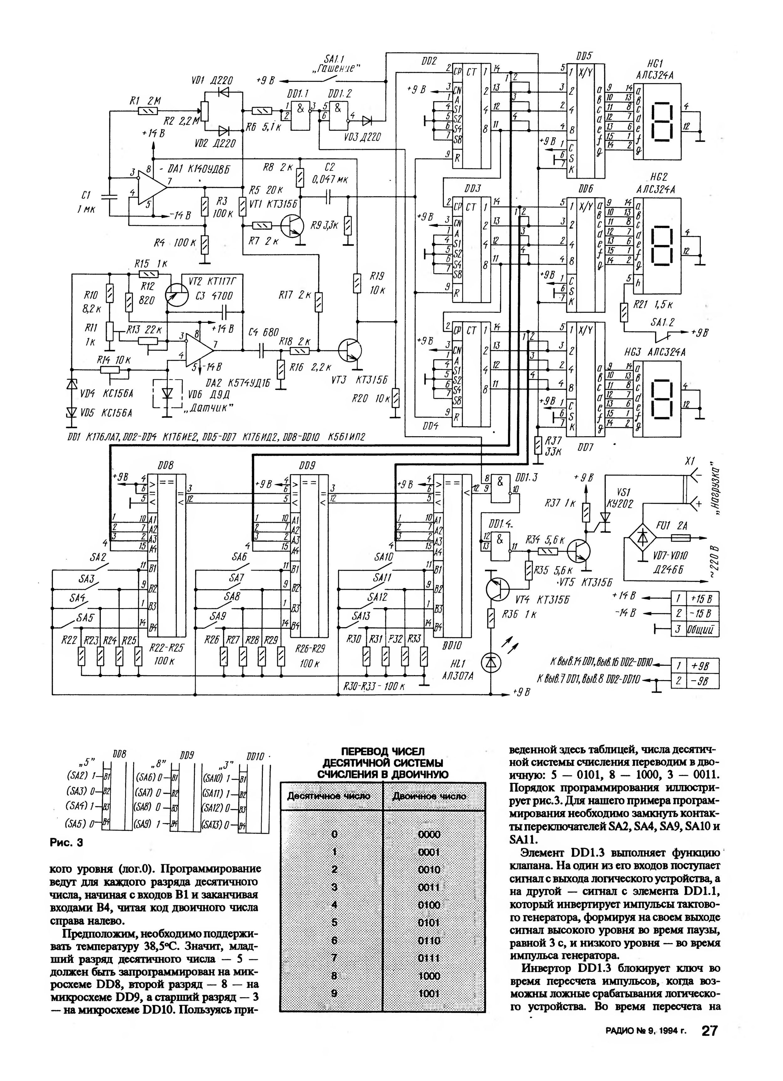 572пв5 схема включения